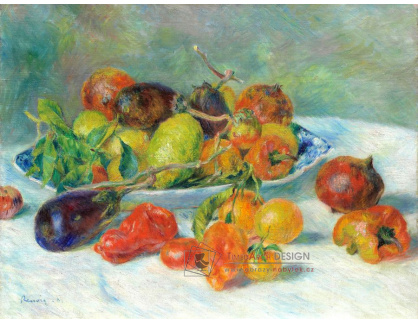 R14-168 Pierre-Auguste Renoir - Zátiší s tropickým ovocem