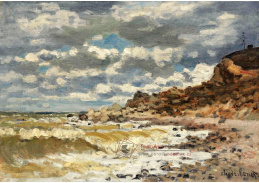 A-333 Claude Monet - Pobřeží v Sainte-Adresse