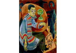 VELK 118 Ernst Ludwig Kirchner - Autoportrét