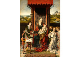 KO II-222 Joos van Cleve - Madonna a dítě s anděly