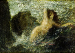 KO I-408 Henri Fantin-Latour - Nymfa v moři