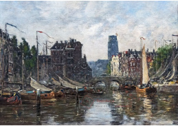 A-4047 Eugene Boudin - Burzovní most v Rotterdamu