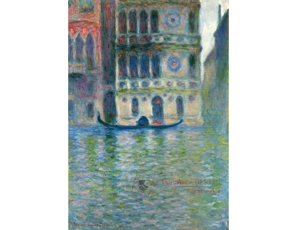 VCM 81 Claude Monet - Palazzo Dario v Benátkách