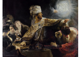 R4-177 Rembrandt - Baltazarová slavnost