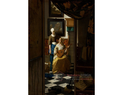 DDSO-2841 Johannes Vermeer - Milostný dopis