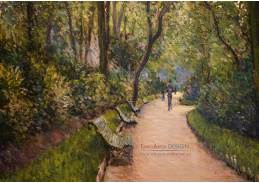 A-4161 Gustave Caillebotte - Park Monceau