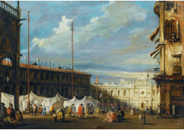 DDSO-584 Francesco Guardi - Piazza San Marco v Benátkách