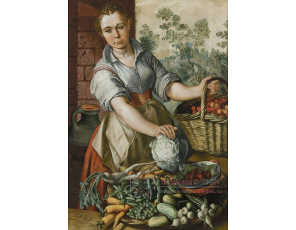 A-7849 Joachim Beuckelaer - Prodejce zeleniny