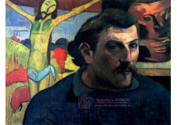 R9-6 Paul Gauguin - Autoportrét se žlutým Kristem