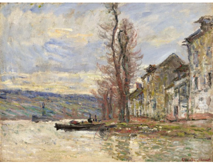 D-8125 Claude Monet - Řeka u Lavacourtu