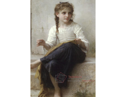 R15-77 Adolph William Bouguereau - Šití