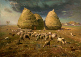 DDSO-2181 Jean-Francois Millet - Podzim v Haystacks