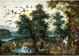 BRG-76 Jan Brueghel - Podzimní krajina ráje