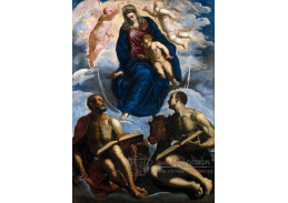 VSO1579 Jacopo Tintoretto - Marie s dítětem a světci