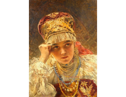 VR127 Konstantin Makovsky - Mladá bojarina