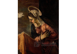 VSO23 Jacopo Tintoretto - Zvěstování Marie