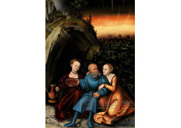 VlCR-125 Lucas Cranach - Lot a jeho dcery