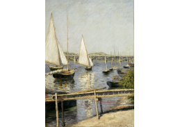 SO XVII-347 Gustave Caillebotte - Plachetnice v Argenteuil