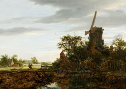 D-7303 Jacob van Ruisdael - Krajina s větrným mlýnem