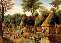 BRG-149 Pieter Brueghel - Doba jídla na venkově