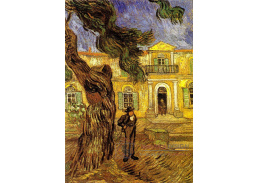 R2-848 Vincent van Gogh - Borovice a postava před nemocnici Saint-Paul