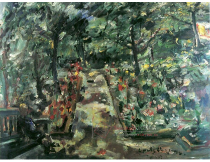 VLC 25 Lovis Corinth - Zahrada v Berlíně