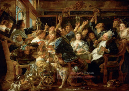 DDSO-3644 Jacob Jordaens - Svátek fazolového krále