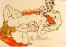 VES 23 Egon Schiele - Milenci