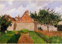 VCP-142 Camille Pissarro - Zahrada u Eragny