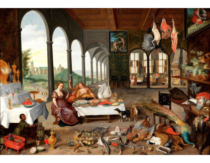 BRG-143 Jan Brueghel a Pieter van Avont - Alegorie chuti