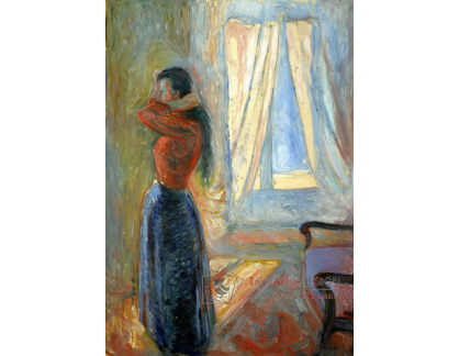 XV-436 Edvard Munch - Žena před zrcadlem