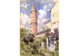 KO II-358 Ludwig Hans Fischer - Campanile des Duomo v Caorle