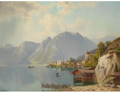 KO III-379 Theodor Nocken - Pohled na Hallstatt