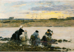 SO XI-421 Eugene Boudin - Pradleny u řeky