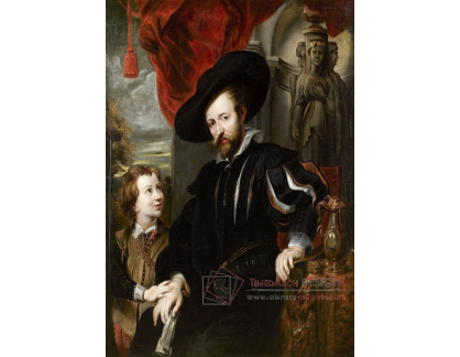 VRU234 Peter Paul Rubens - Rubens a jeho syn Albert