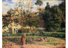 VCP-419 Camille Pissarro - Zeleninová zahrada v Hermitage