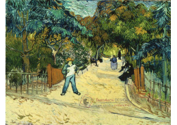 R2-1230 Vincent van Gogh - Vchod do veřejného parku v Arles