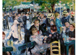 R14-132 Pierre-Auguste Renoir - Zábava v Moulin de la Galette