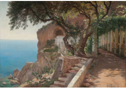 SO VIII-292 Carl Fredric Aagaard - Pergola v Amalfi