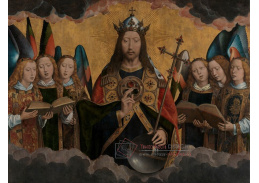 A-6929 Hans Memling - Bůh se zpívajícími anděly