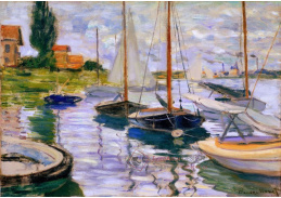 D-7083 Claude Monet - Plachetnice na Seině