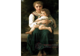 R15-177 Adolph William Bouguereau - Dvě sestry