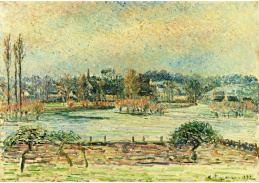 VCP-286 Camille Pissarro - Pohled na Bazincourt