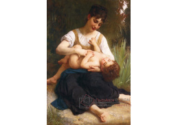 R15-21 Adolph William Bouguereau - Žena lechtající dítě