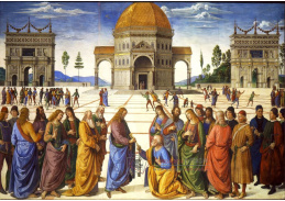 SO IV-472 Pietro Perugino - Freska v Sixtinské kapli