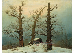 SO XI-159 Caspar David Friedrich - Mohyla ve sněhu