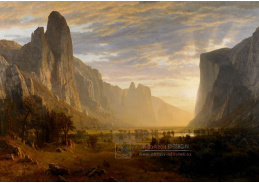 D-6980 Albert Bierstadt - Yosemite Valley