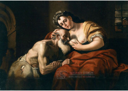 SO XIII-393 Mattia Preti - Caritas Romana