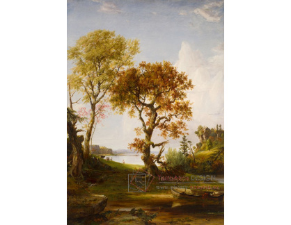 A-2875 Jasper Francis Cropsey - Hudson v Piermontu