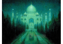 VANG167 Charles W. Bartlett - Taj Mahal v měsíčním světle